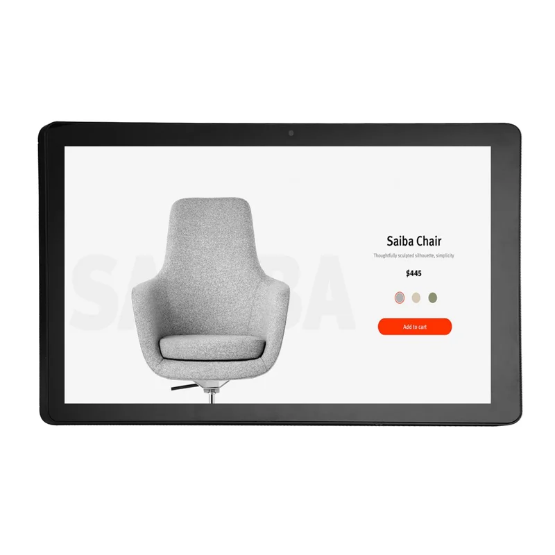 

21.5 Inch Lcd Advertising Display Touch Screen POE Android Tablet