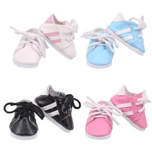 

5cm Doll Sports Canvas Shoes Accessories For 14 Inch Wellie Wisher & 32-34 Cm Paola Reina Doll Shoes 20Cm Kpop Star EXO Doll Toy