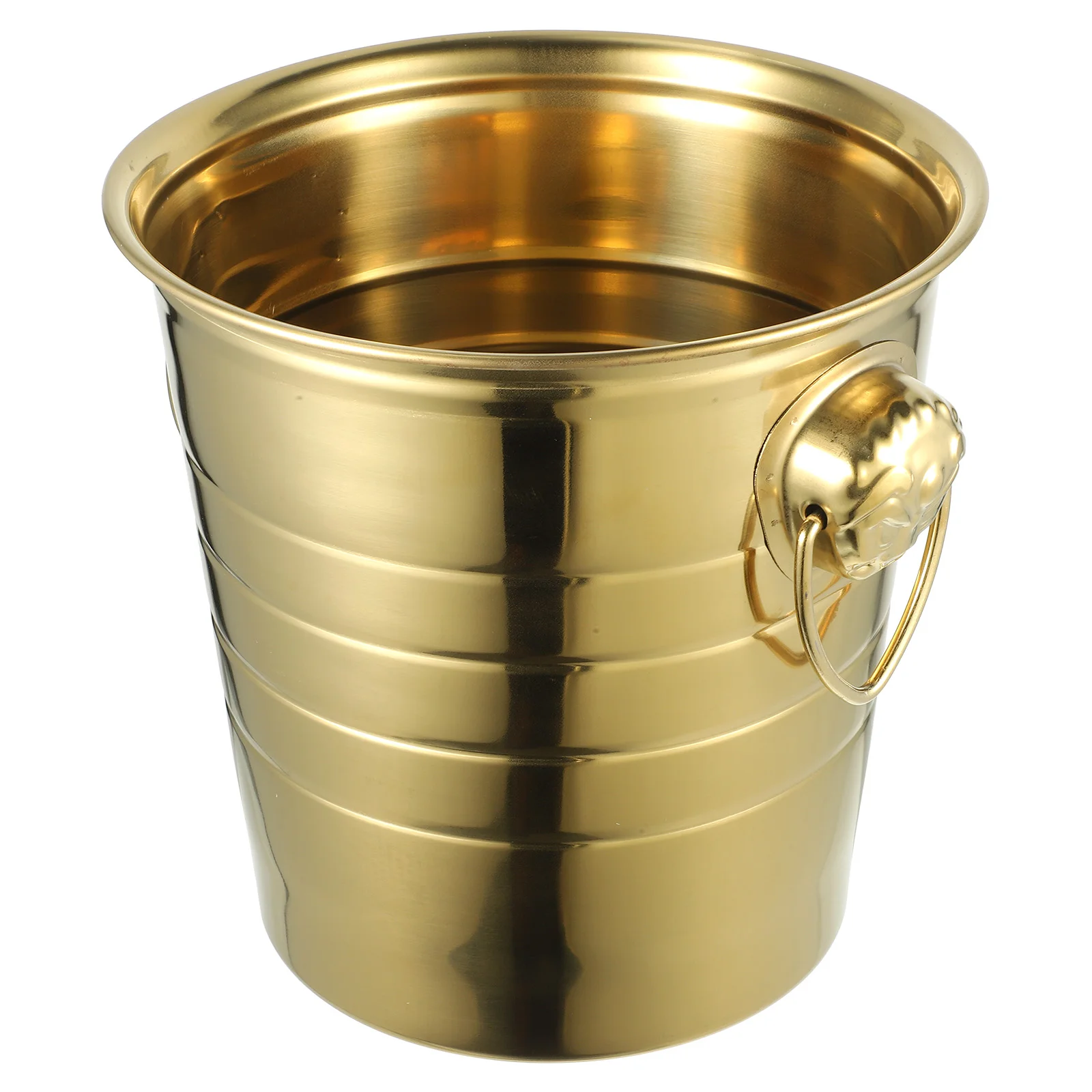 

Metal Barrel Ice Bucket Cabinet Chiller Container Stainless Steel Kitchen