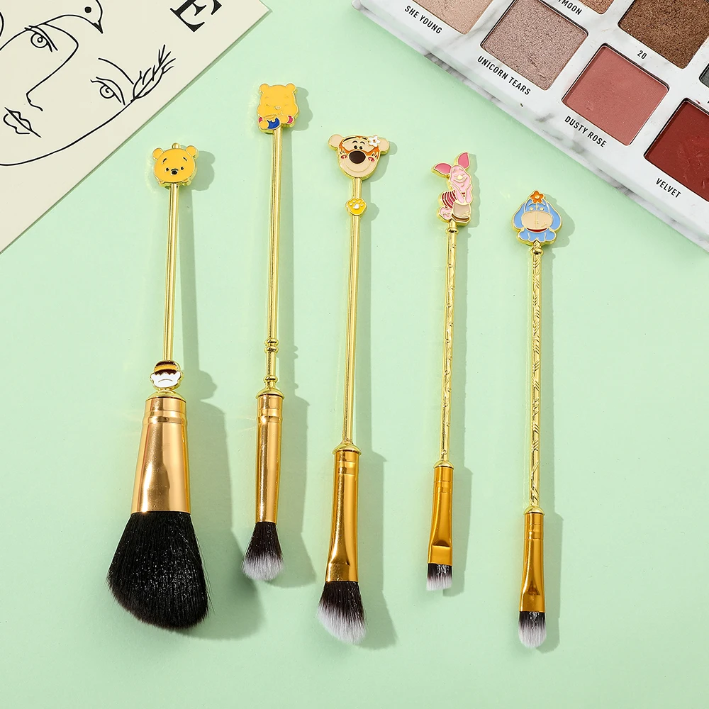 

5 шт./набор, кисти для макияжа «Винни-Пух»