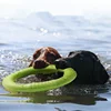 1PC Large Dog Interactive TPR Toy - Durable Floating Ring Pulling Dog Ring for Teeth Grinding And Interactive Play 4