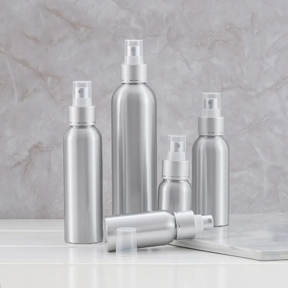 Aluminum Empty Spray Bottle 30ml/50ml/100ml/120ml/150ml/250ml Mini Travel Refillable Perfume Cosmetic Container Sprayer Atomizer perfume bottle,perfume atomizer,refillable bottles,perfume spray bottle