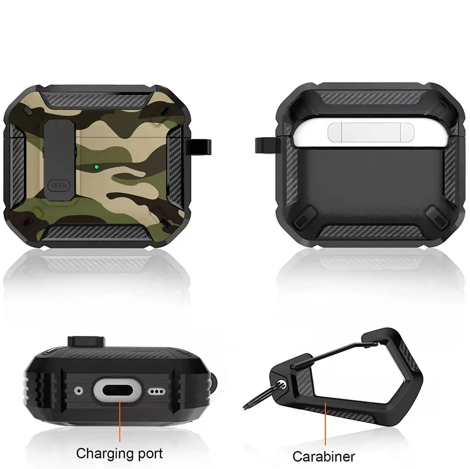 Shockproof Camouflage Case for AirPods Pro 2