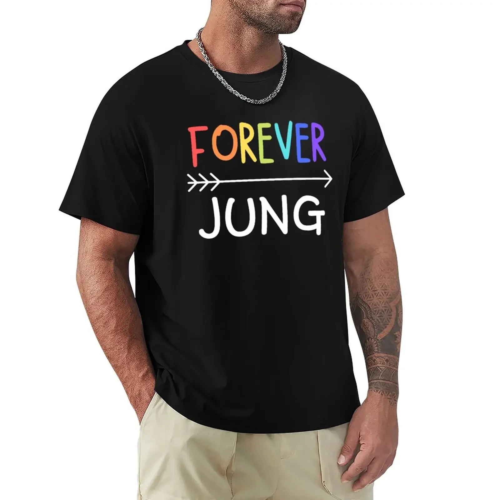 T-Shirt Forever Jin Animal Prinfor Boys Sweat Heavyweights Sweat Shirts, Men