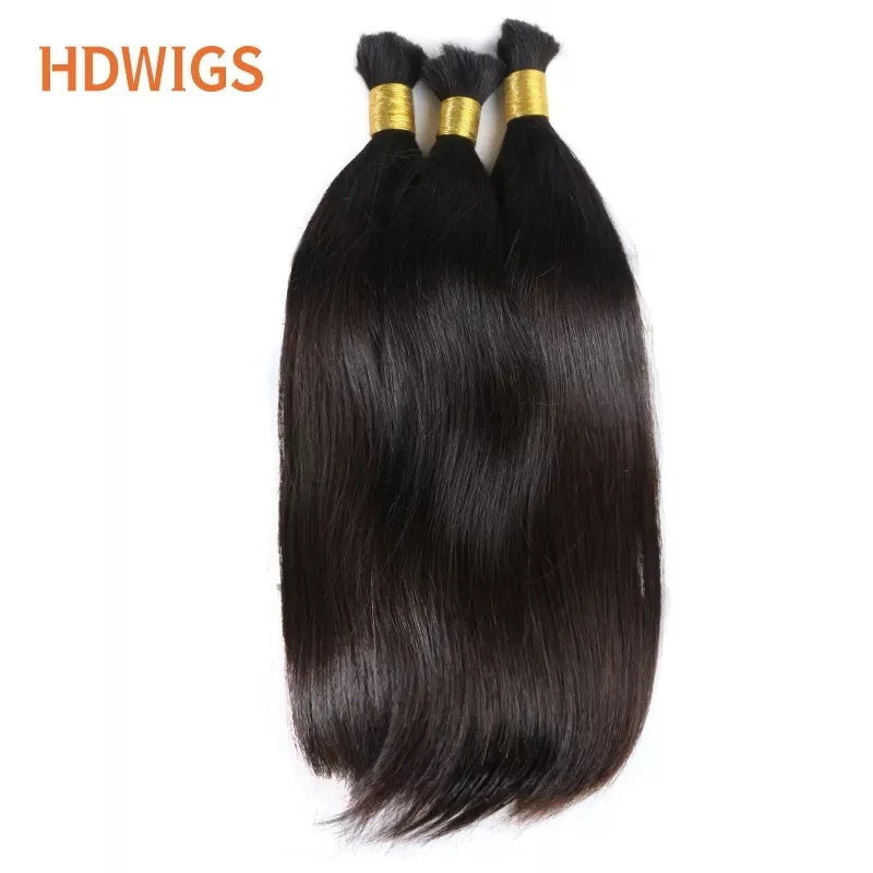 Straight Bulk Human Hair 70cm 200grams Human Braiding Hair Bulk No Weft Extensions Natural Hairpice Blond Mega human hair extensions