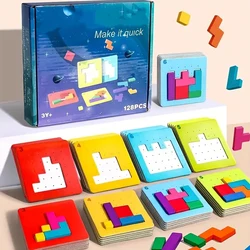 Colorful Brain Teaser Puzzle Game for Kids - Mind Exercise Toy Gift for Challenging Fun (Brain Teaser)