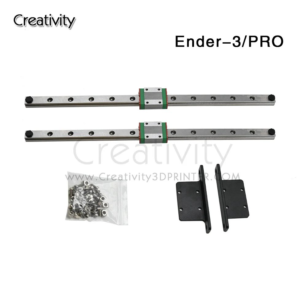 

Обновленная деталь для 3D принтера, линейная направляющая Y-axis MGN12H 300 мм, комплект линейной направляющей для Ender3/Ender3 Pro/Ender3 V2