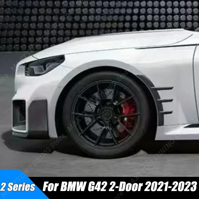 

MP Style Front Rear Wheel Eyebrow Fender Cover Mudguard Trim for BMW 2 Series G42 2-Door 2021 2022 2023 Car Accessories