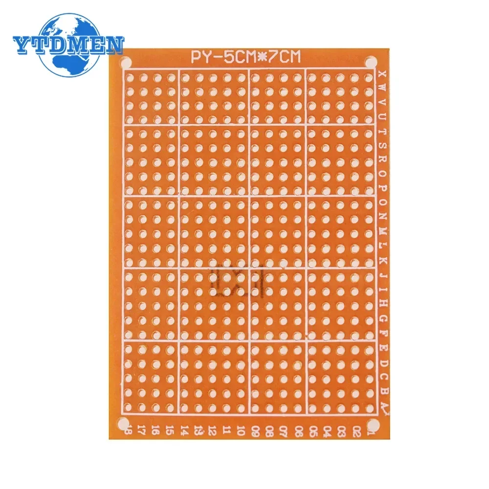 PCB Single Sided Circuit Board 5/10pcs 5*7cm 7*9cm 9*15cm Bread Board Protoboard Universal Printed Circuit Boards DIY Set