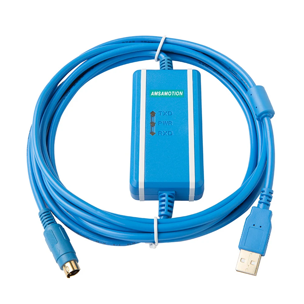 Fatek FBS FB1Z B1 B1Z FBE MU MA MC 시리즈용 USB-FBS-232P0-9F 어댑터, PLC 프로그래밍 케이블, USB-RS232 데이터 다운로드 라인