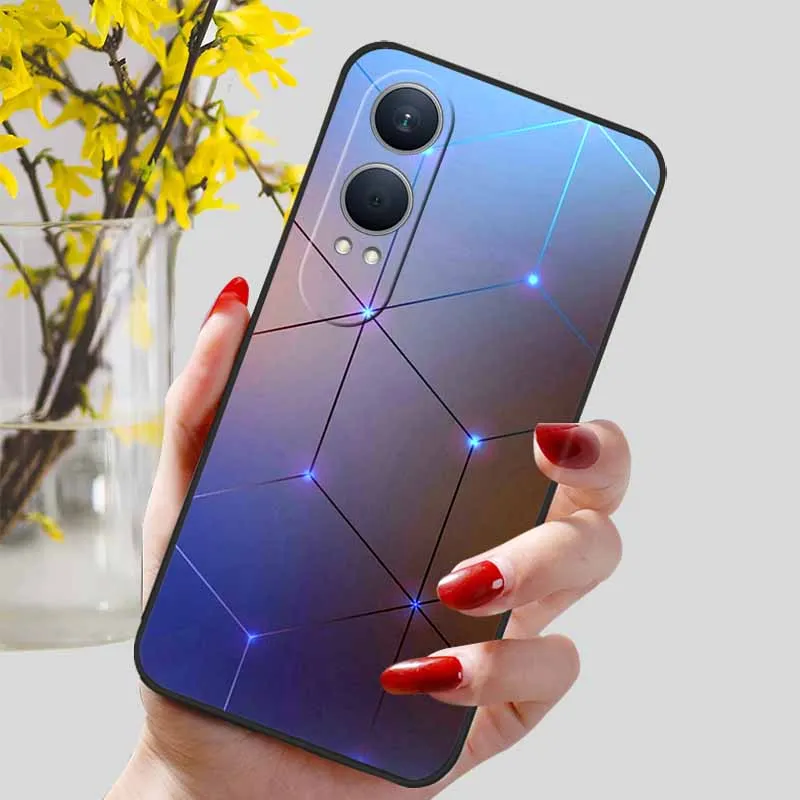 Luxury TPU Soft Silicon Shockproof Phone Case with Cute Cat Design
