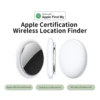 For iPhone/Android Wireless Mini GPS Tracker Anti-lost Alarm Key Bag Wallet Finder APP GPS Record Smart Tag Bluetooth-compatible