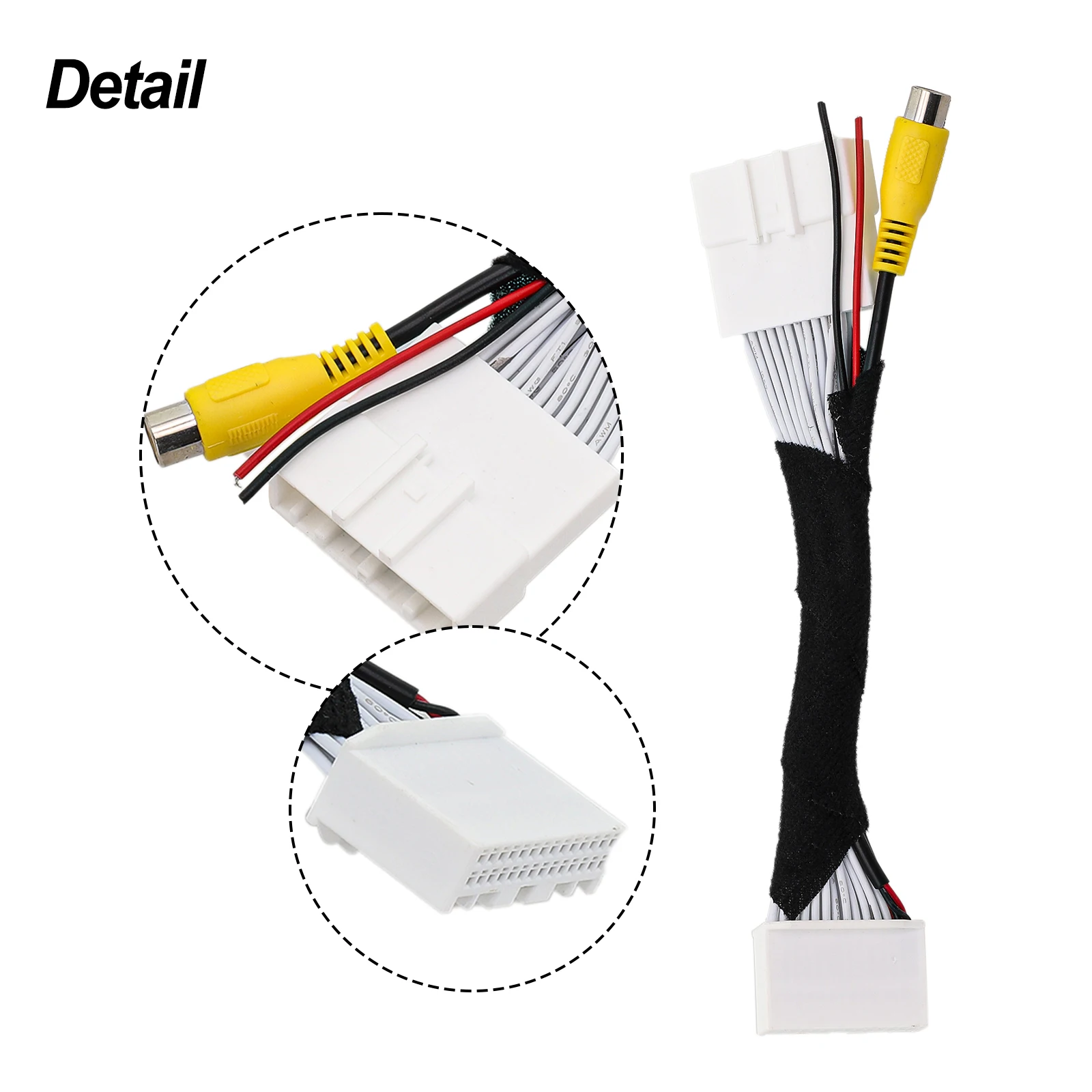 

Rear View Back Up Camera Video Input Cable For Mazda CX-5 Adapter Cable Adapter Wiring Connector Car Parts Accessories