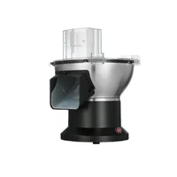Electric Slicer Thickness Adjustable Restaurant Milk Tea Store Vegetable Cutter  Multi-function Commercial Dicing Machine 1