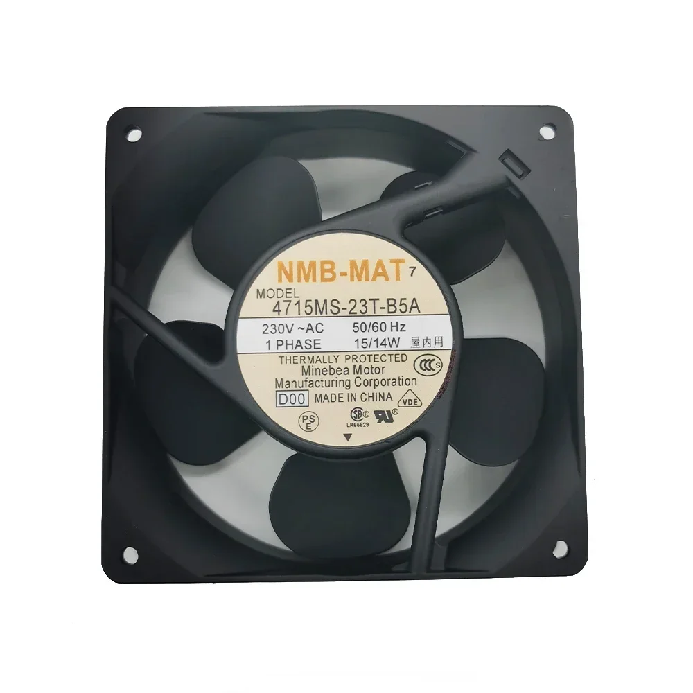 NMB-MAT Minebea 4715MS-23T-B5A D00 12038 230V 12CM cooling fan server fans