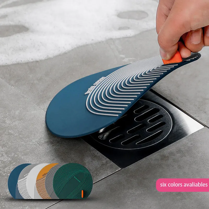 

Shower Drain Covers PVC Floor Drain Shower Hair Catcher Bathroom Kitchen Sink Filter Home Deodorant Insect-proof Floor Cover