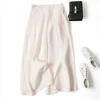 Summer Pants for Women Cotton Linen Large Size Wide Leg Pants Femme Arts Style Elastic Waist Solid Casual Loose Pantalon 5