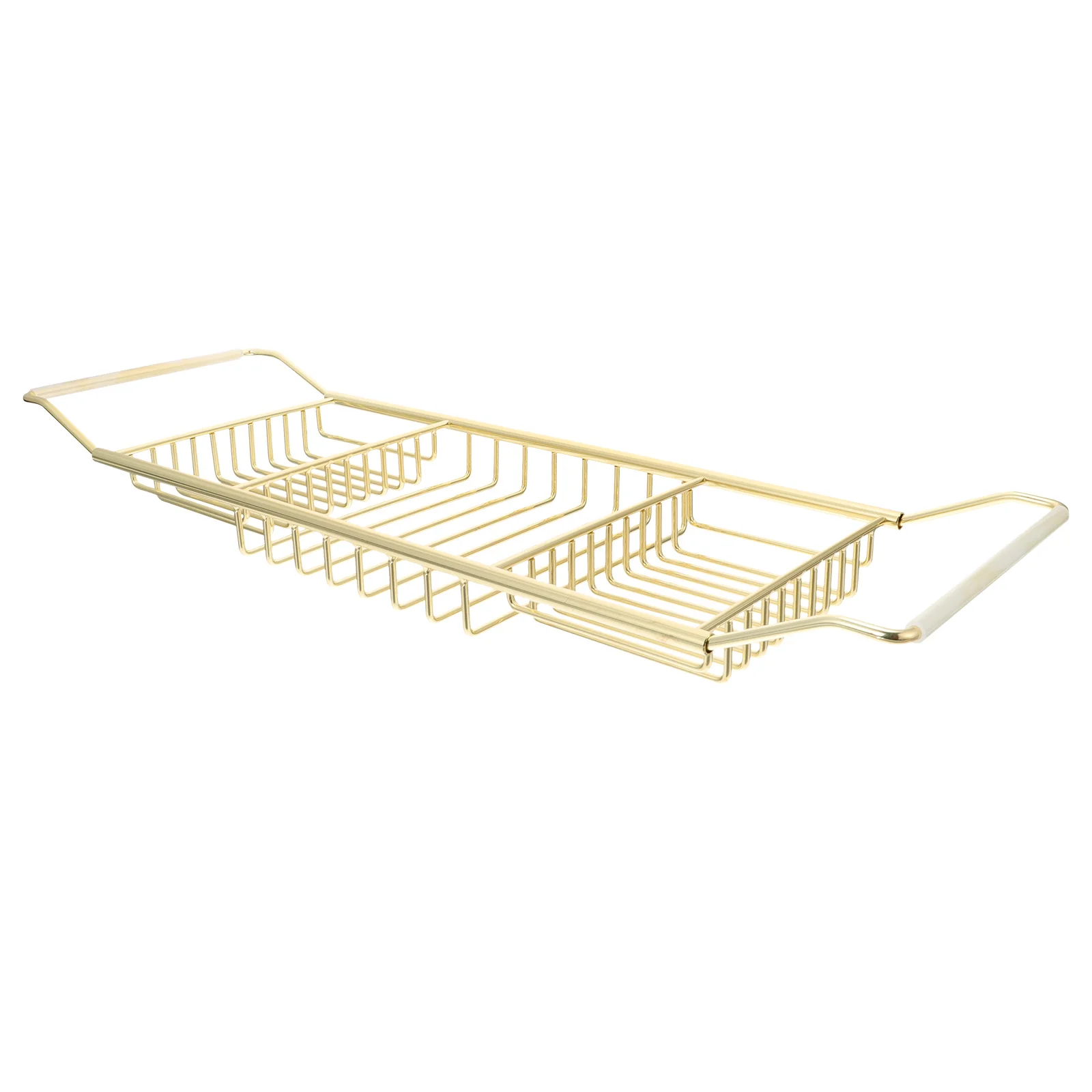 

Ipetboom Laptop Stand Wire Bath Tub Tray Stainless Steel Bathtub Caddy Tray Expandable Bath Table Shelf Over Bath Tub Racks