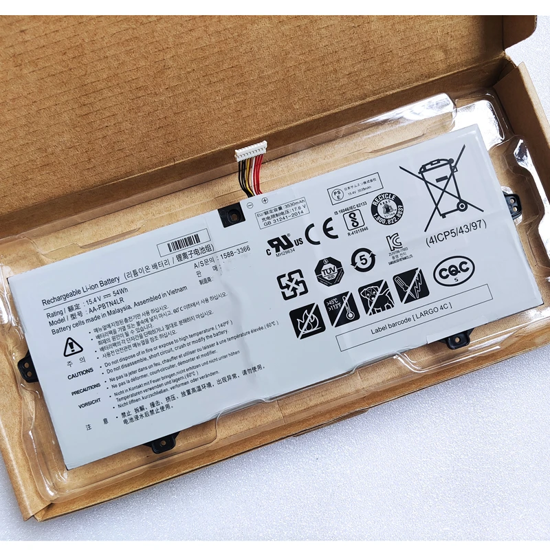 Bateria para Notebook Samsung Aa-pbtn4lr Ba4300386a 9pro Np940x5n Np940x5m Np940x3n Np940x3m Nt930sbe Nt950qaa Nt950sbe Nt950sbv
