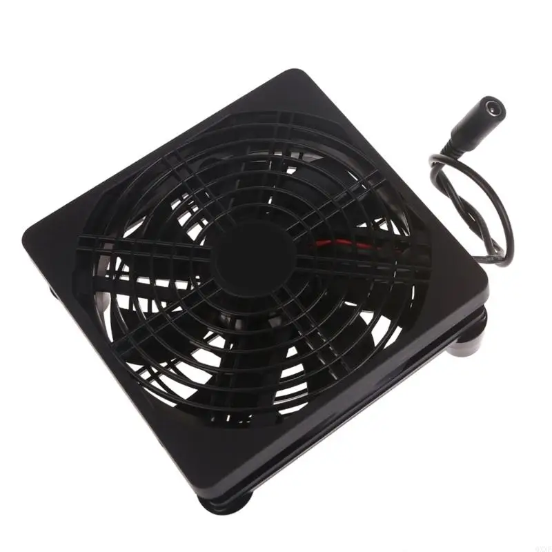QXNE 12CM Blower Low Noise Cooling Fan 110V 220V for Modem Box Receiver DVR-