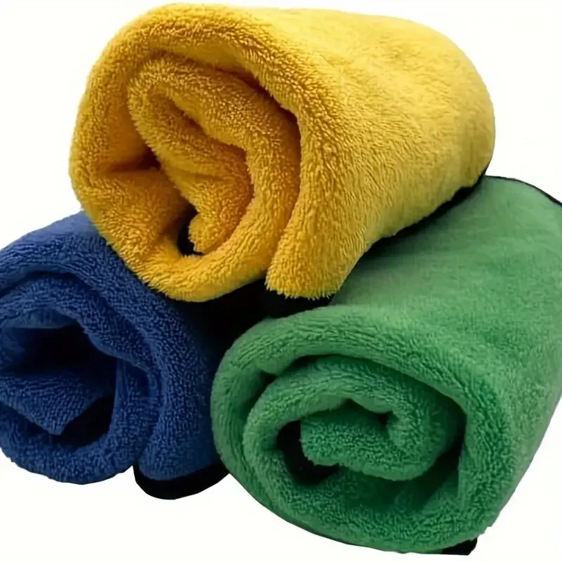 극세사 청소 타올, 자동차 청소 천, 전문 디테일링 자동차 건조, 극세사 타올 워시 타올 액세서리, 5 개