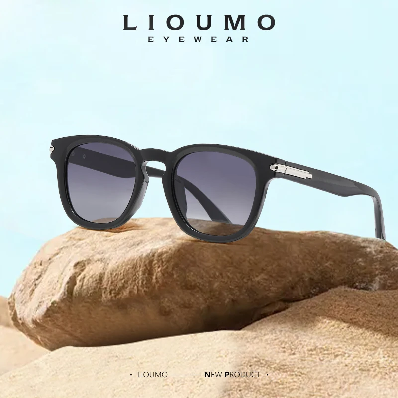 

LIOUMO Square Sunglasses Women 2023 Luxury Brand Quality Polarized Glasses For Men Anti-Glare Goggles UV400 gafas de sol hombre