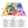Dandy's World Game Accessories Blanket Super Soft Warm Throw Blankets for Sofa Multi-size Throws And Blankets 4