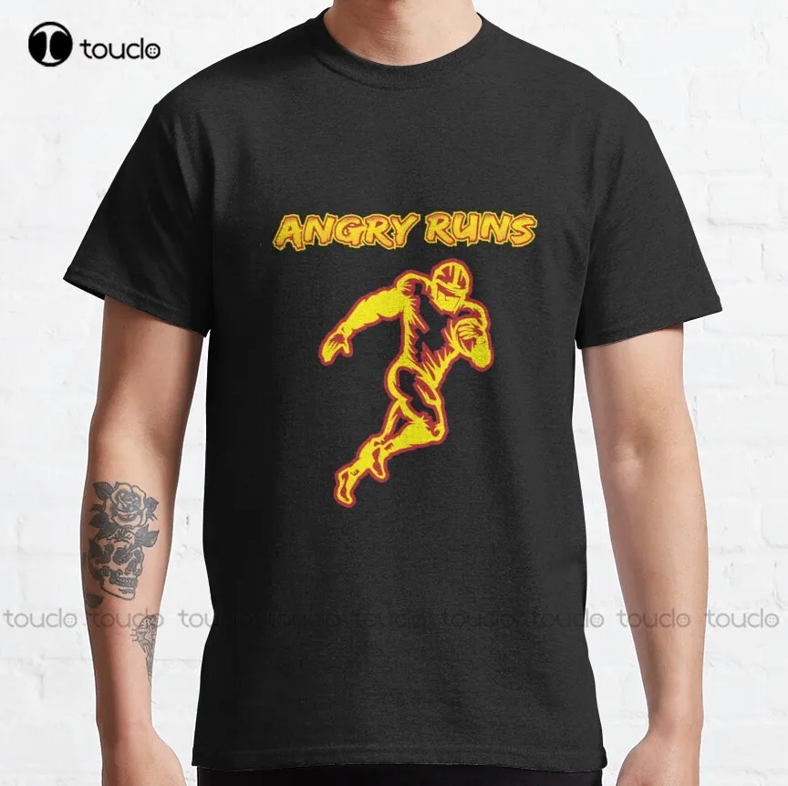 

Angry Runs Cool Design For Angry Runs Fans Classic T-Shirt boys uniform shirts Custom aldult Teen unisex fashion funny new
