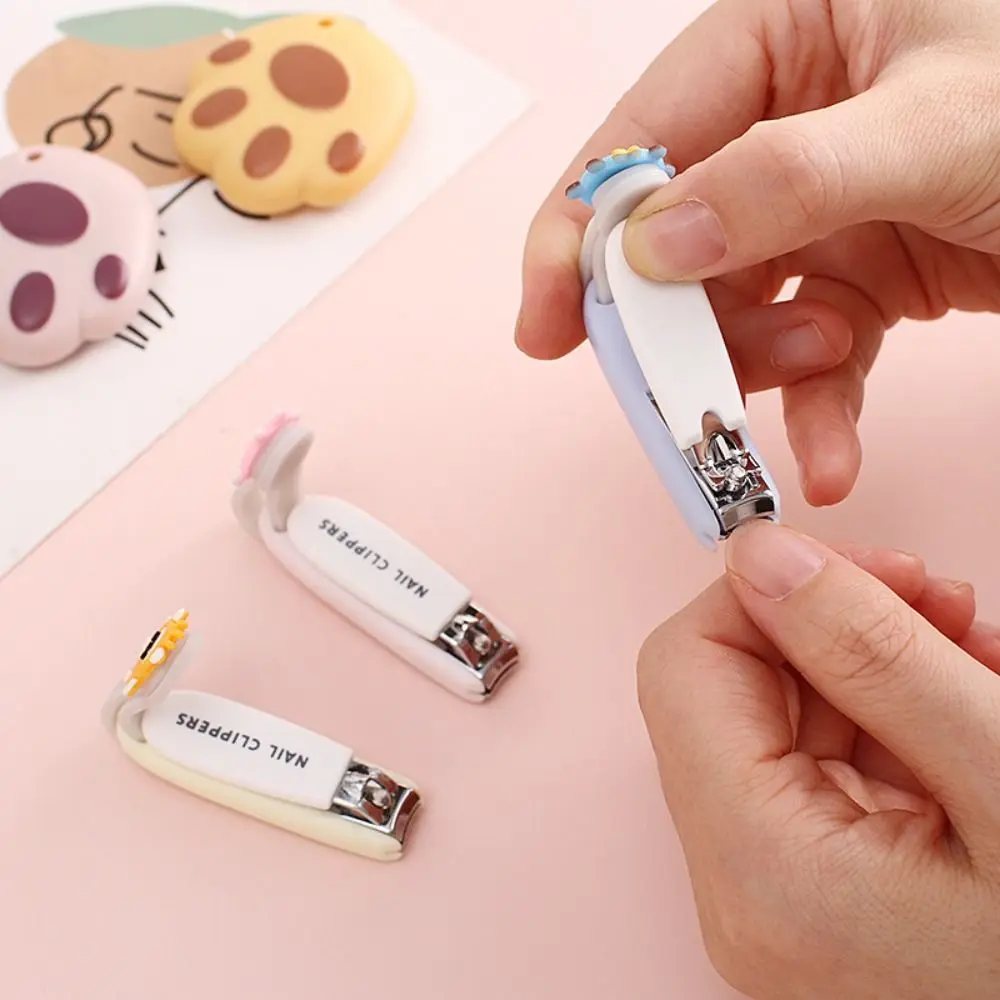 

Cartoon Nail Clippers Lovely Stainless Cartoon Animal Nail Cutting Pliers Flat Ultra-Thin Toenail Trimmer Children