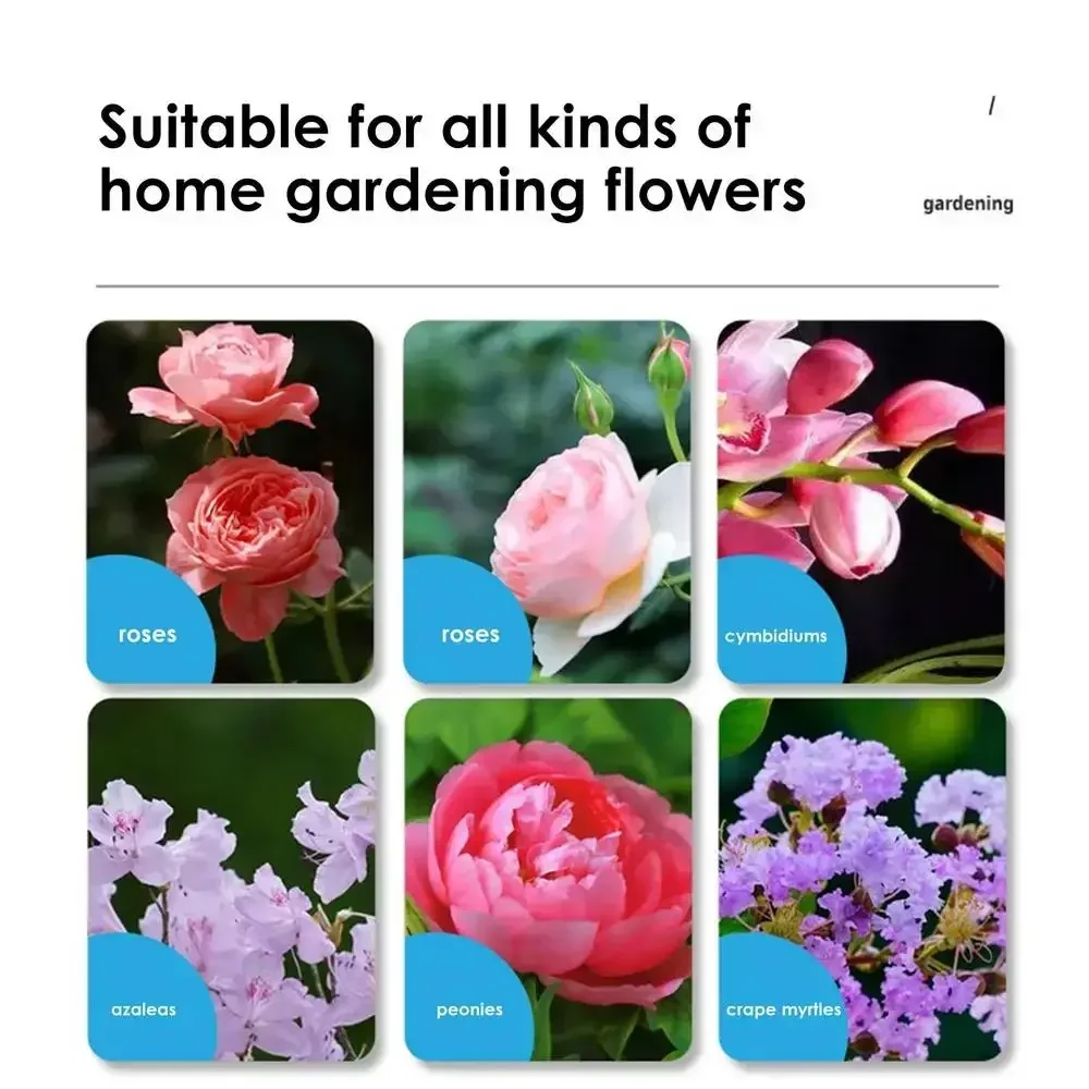Flower Fertilizer Liquid Plant Fertilizer Indoor Flower Blossom Enhancer Rich Fast-Acting Liquid Nutrients Growth Plant Fertilizer