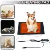Pet Heater Heating Pad Pet Warmer Heating Pad Pets Accessories Warmer Mat Pet Winter Pet Rug Carpet Heater Pet Warm B2G4 4