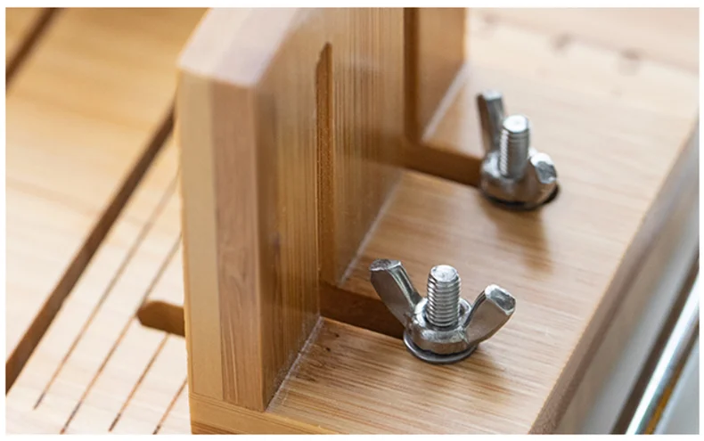 Adjustable Bamboo Soap Cutter – Pro DIY Soap Making Tool