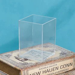 Wooden Pencil Holder - Stylish Desk Organizer and Stationery Storage Solution (Transparent)