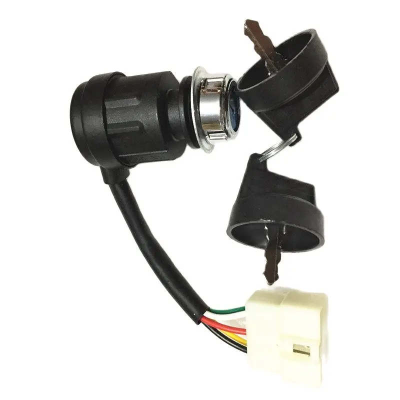 Interruttore a chiave di accensione a 5 fili, blocco avviamento per accessori generatore a benzina 2KW-5KW 186