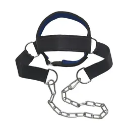 Deluxe Neck Training Harness for Enhanced Fitness and Strength Building (Black)