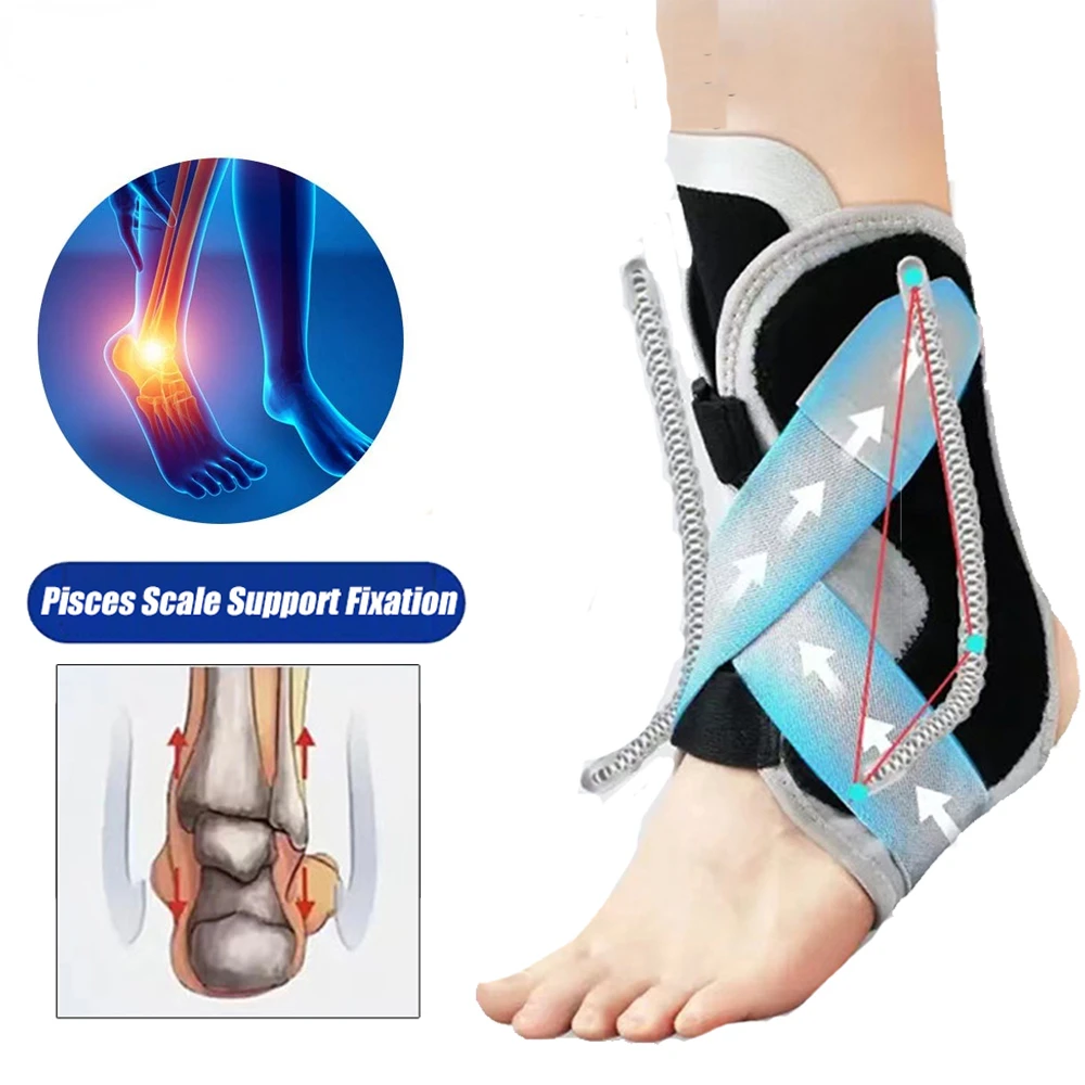AnkleSupportStrapSportsFootSupportSprainAnkleBraceRecovery
