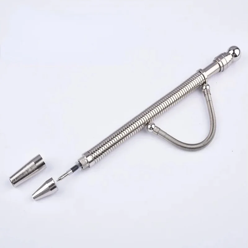 New Office Toys Bending Fidget Pen Metal Magnetic Pen Stress Reliever Finger Spiner Toy Fidget Hand for Autism and ADHD