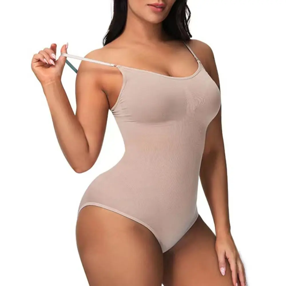 Women Body Shaper Seamless Shapewear Bodysuit Tummy Control Butt Lifter Invisible Under Dress Slimming Strap Thong Underwear