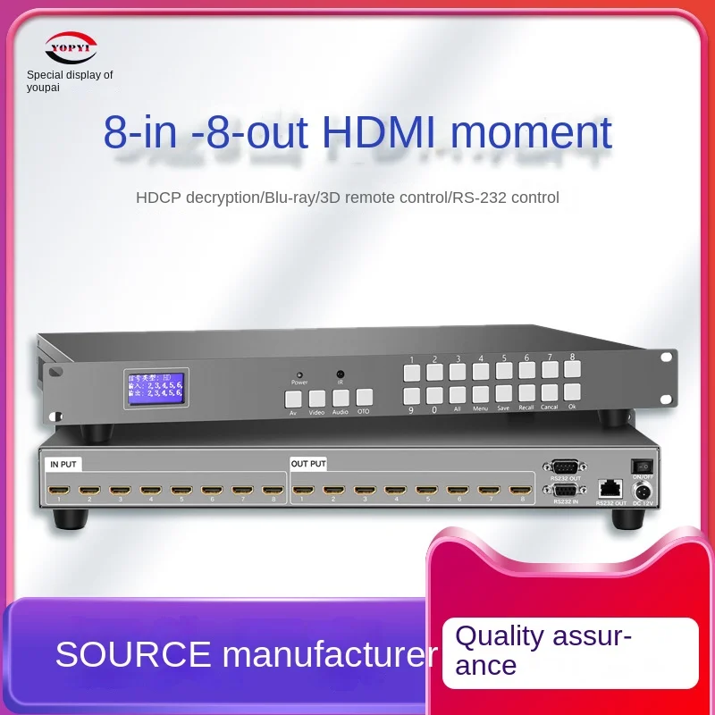 HDMI HD Ʈ 8  8 ƿ ö̽ ũ Ʈũ ڴ ̹  μ DVI Ī Ʈ