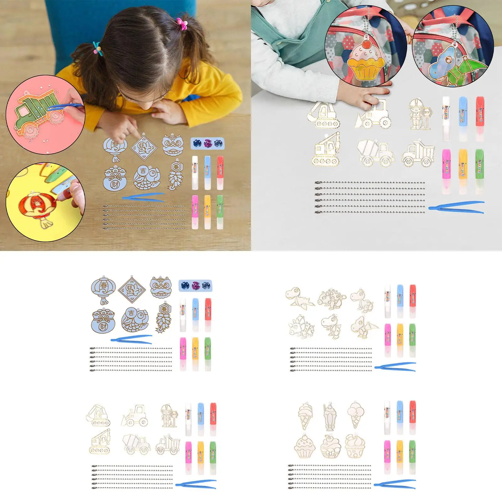 DIY Crystal Paint Arts and Crafts Set Decorate DIY Crystal Painting Kits for Boys Girls Children Adults Birthday Gifts New Year