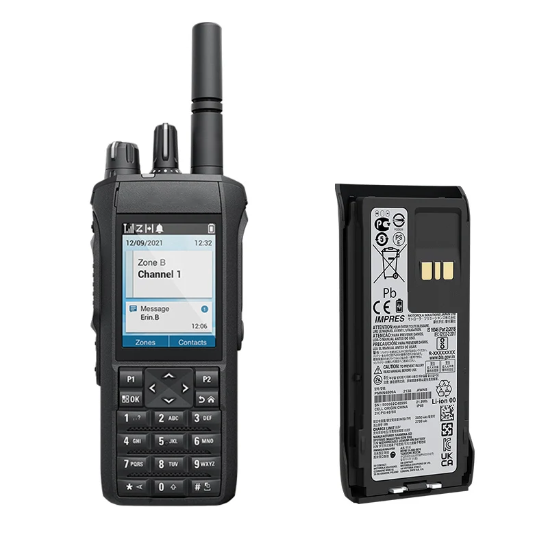 

Тонкая импрессионная литий-ионная рация R7 PMNN4807 PMNN4807A 2200 мАч для двухсторонней рации motorola