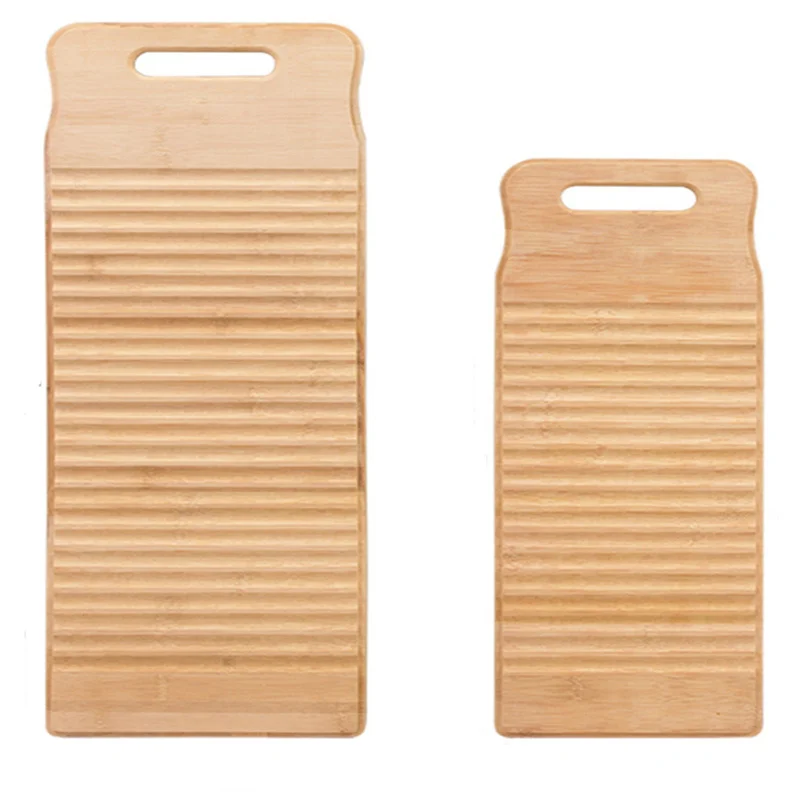 Washboard In Bambù, Mini Washboard Di Grandi Dimensioni, Piccolo Washboard Addensato Per Uso Domestico, Bambù Non Nlastic