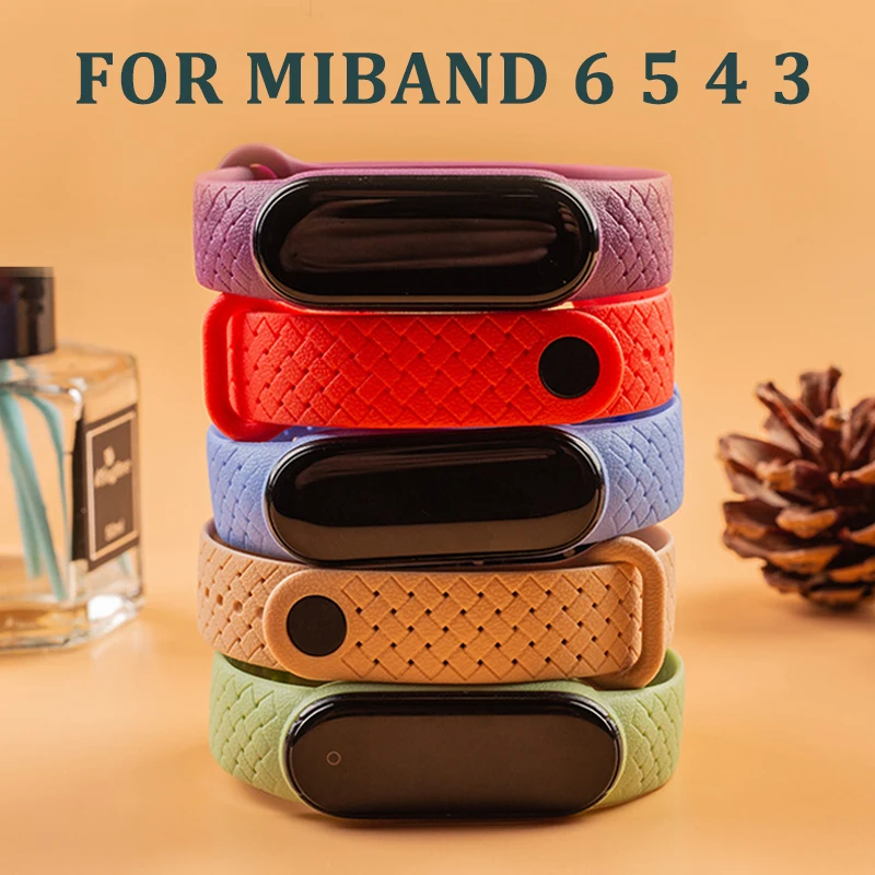 Ремешок для смарт-часов Xiaomi 3/ 4/ 5/ 6 miband TUP материал сменный Браслет mi6 mi5 mi4 mi3