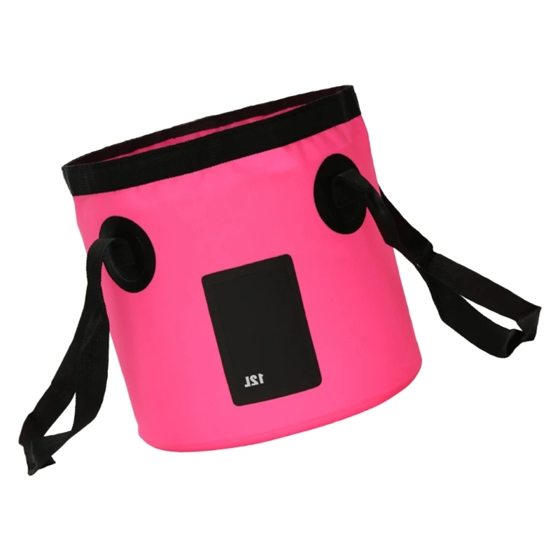 Retractable Bucket For Fishing Folding Foldable Bucket Wash Outdoor Fishing 4