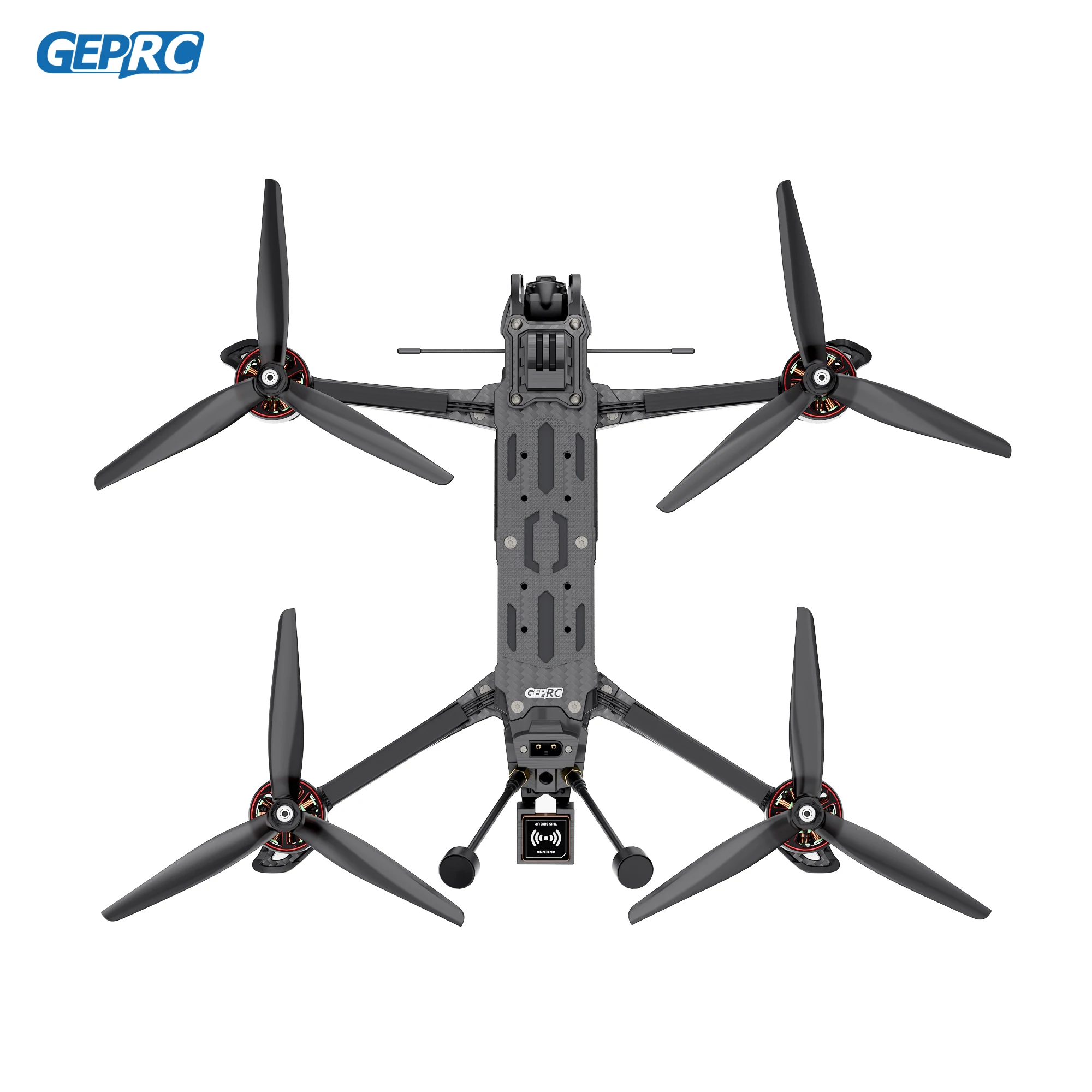 GEPRC MOZ7 아날로그 장거리 FPV, 내장 블루투스 RC 쿼드콥터, 장거리 프리스타일 드론 레이싱 키트, 7 인치, 6S F722-BT-HD V3