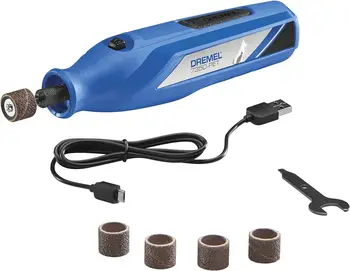 Dremel 7350-PET 4V Pet & Dog Nail Grinder Easy-To-Use & Safe Nail Trimmer Professional Pet Grooming Kit - Works on Large 1