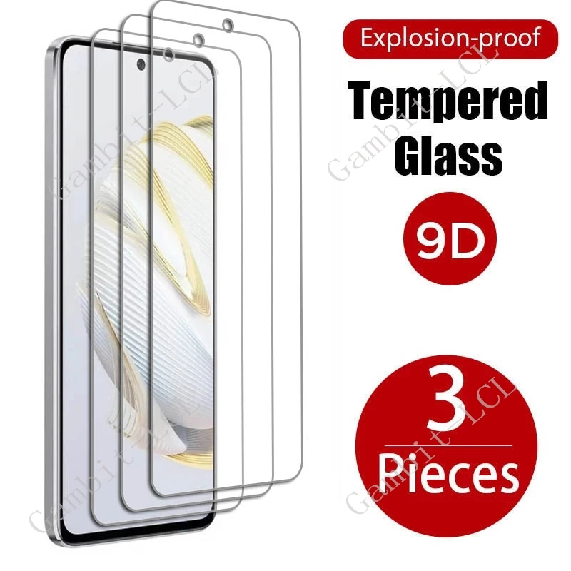 

3PCS For Huawei Enjoy 60 60X 70 P60 Pro nova 10 Lite Youth 11 SE 11i Y71 Y91 50z 50 10Z Screen Protector Tempered Glass Film