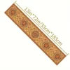 Abstract Sun Flowers Pattern Linen Table Runner Dresser Scarf Decor Farmhouse Washable Kitchen Dining Table Runners Table Decor 6