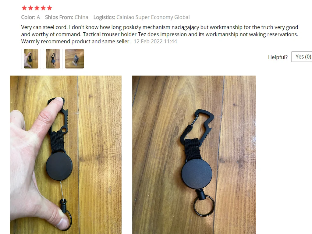 3 In 1 Retractable Badge Steel Wire Cord Pull Key Ring Portable Bottle Opener Hexagonal Wrench Carabiner Car Key Chain EDC Tool