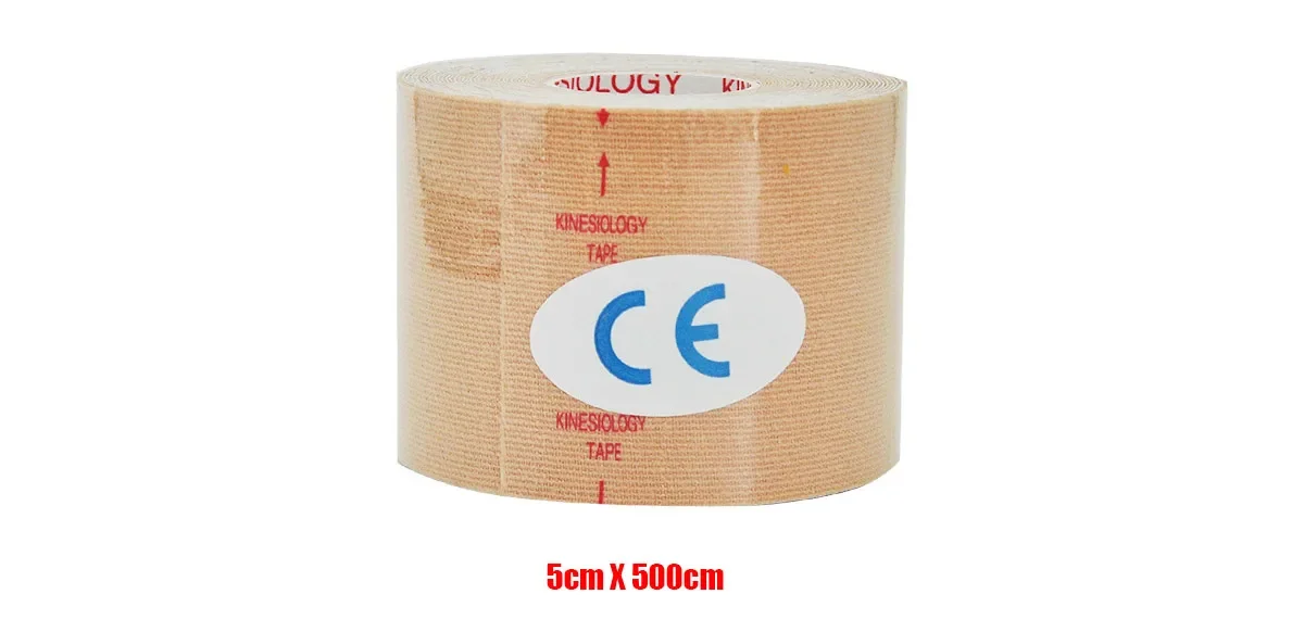 1/2/4 Stück Kinesiologie-Tape, Fitnessstudio, Fitness, Bandagen, Sport, elastisch, atmungsaktiv, Baumwolle, selbstklebend, Spannung, Verletzungen, Boxen, Knie, Muskelschmerzen – Detail 4